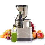 Extracteur de jus 500w centrifugeuse fruits et lgumes avec goulotte dalimentation de 8 cm double filtre ...