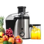 Extracteur de jus centrifuge 400w - 22000 tr / min - sparation pulpe / jus - 1. 5l rservoir - inox ...