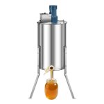 Extracteur de miel Électrique - vevor - 3 cadres centrifugeuse séparateur miel acier inox - avec couvercle ... Extracteur de miel Électrique - vevor - 3 cadres centrifugeuse séparateur miel acier inox - avec couvercle ...