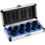 Extracteur de vis 10 pi�ces extracteur ecrou antivol universel douille torx femelle coffret pour enlever ...