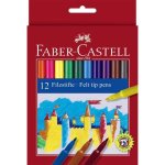 Faber - castell 12 feutres scolaires rainbow 12