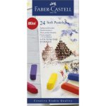 Faber - castell bote 24 demi pastels carrs tendres