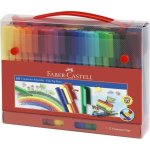 Faber - castell malette de 60 feutres connector - coloris assortis