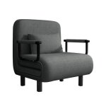 Fabulcozy chauffeuse canapé - lit fauteuil convertible grand confort coussin pieds accoudoirs métal 68 ... Fabulcozy chauffeuse canapé - lit fauteuil convertible grand confort coussin pieds accoudoirs métal 68 ...