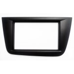 Facade autoradio - adnauto - fa158f - compatible seat altea toledo - noir - installation facile