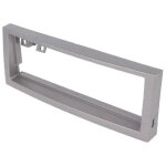 Faade autoradio - fa168c - compatible citroen c5 peugeot 407 - argent - gris - type: faade autoradio ...