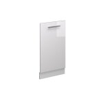 Faade de lave - vaisselle fame - line 45cm sans pt blanc haute brillance blanc vicco