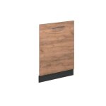 Fa�ade de lave - vaisselle fame - line 60cm sans pt ch�ne de force dor� anthracite vicco