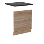 Faade de lave - vaisselle r - line 60cm pt anthracite sonoma chne de force dor vicco