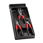Facom - plateau vide pour module de 3 pinces m�canicien - pl. 627