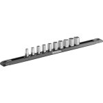 Set de douilles - facom - r. 40egrppb - 1 / 4 - rack magn�tique - 6 pans