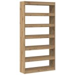 Faf - neuf * armoire / bibliothque - chne artisanal - bois massif 100 x 30 x 198 cm juin624007