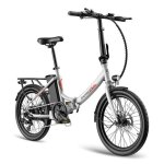 Fafrees f20 light v�lo �lectrique pliable 20 - 250w 36v / 16. 75ah batterie amovible - shimano 7 - freins ...