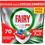 Fairy platinum plus tablettes lave - vaisselle all in one technologie anti - terne regular 71 capsules ...