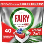 Fairy platinum plus tablettes lave - vaisselle all in one regular 40 capsules