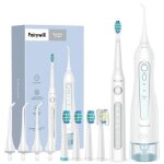 Fairywill combine brosse a dents hydropulseur pour les soins des appareils orthodontiques fw507 + fw5020e ...