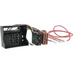 Faisceau autoradio - peugeot - citroen - norme iso - universel - noir Faisceau autoradio - peugeot - citroen - norme iso - universel - noir