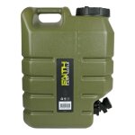 Faith - jerrican - 15 ltr - vert - polythylne - avec robinet de vidange
