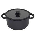 Faitout en fonte aluminium 24cm - compatible tous feux (induction) lave - vaisselle