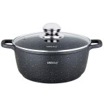 Faitout - marmite kinghoff - kh - 1596 kinghoff - pot en marbre 26cm kh - 1596 56l!