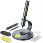 Fanttik t1 max fer a souder sans fil chauffage rapide en 7 secondes (200c - 450c) arret automatique 4 ...