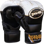 Gants mma - farabi sports - semi pro - noir - adulte - confort et l�g�ret�