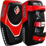 Pao incurv�s - farabi sports - cage hunter - cuir synth�tique - rouge - black. x1