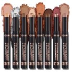 Fard  paupires - einnenffer - stick crme - 8 couleurs - marron rouge - paillet