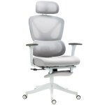 Fauteuil de bureau - homcom - hauteur r�glable dossier inclinable appui - t�te rotatif soutien lombaire ...