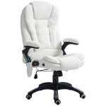 Fauteuil de bureau massant et chauffant vinsetto avec hauteur réglable dossier inclinable et télécommande ... Fauteuil de bureau massant et chauffant vinsetto avec hauteur réglable dossier inclinable et télécommande ...
