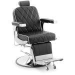 Fauteuil de coiffeur - helloshop26 - inclinable - 150 kg - cuir synth�tique - ergonomique
