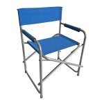 Fauteuil - director - acier - polyester - 1 place - ext�rieur