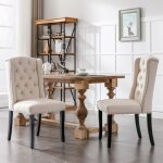 Fauteuil paississement matriel rsistant  la corrosion velours salle  manger chaises set de 2 avec ...