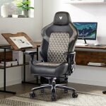 Fauteuil gaming 4d ergonomique - soutien lombaire - accoudoirs r�glables - capacit� 200kg - bureau - ...