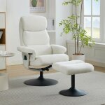 Fauteuil inclinable massage 5 points blanc - chauffant et pivotant 360° - repose - pieds intégré - chenille ... Fauteuil inclinable massage 5 points blanc - chauffant et pivotant 360° - repose - pieds intégré - chenille ...