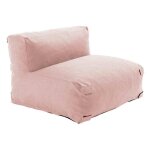 Fauteuil de jardin pour canap� modulable rose poudr� mixi oviala