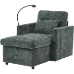 Fauteuil lounge convertible simple avec support pour t�l�phone portable fauteuil de relaxation fauteuil ...