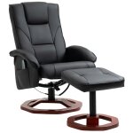 Fauteuil de massage relax avec repose - pieds pivotant à 360° fauteuil inclinable en cuir synthétique ... Fauteuil de massage relax avec repose - pieds pivotant à 360° fauteuil inclinable en cuir synthétique ...
