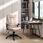 Fauteuil massant et chauffant chaise de bureau ergonomique avec hauteur réglable dossier inclinable télécomman ... Fauteuil massant et chauffant chaise de bureau ergonomique avec hauteur réglable dossier inclinable télécomman ...