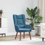 Fauteuil moderne bleu vidaxl design ergonomique durable confortable mobilier dintérieur look Élégant ... Fauteuil moderne bleu vidaxl design ergonomique durable confortable mobilier dintérieur look Élégant ...