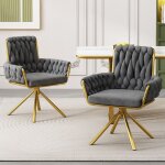 Fauteuil nouveau eco - friendly material velvet dining chairs set de 2 fauteuils single deluxe salon ... Fauteuil nouveau eco - friendly material velvet dining chairs set de 2 fauteuils single deluxe salon ...