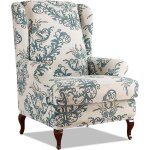 Fauteuil � oreilles lot de 2 housses de canap� housse fauteuil relax extensible couvre fauteuil elastique ...