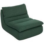 Fauteuil paresseux chauffeuse 1 place - homcom - en mousse monobloc ultra haute densité - charge 200 ... Fauteuil paresseux chauffeuse 1 place - homcom - en mousse monobloc ultra haute densité - charge 200 ...