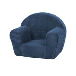 Fauteuil piqu� enfant bleu