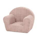 Fauteuil piqu� enfant rose