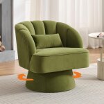 Fauteuil pivotant - promiracal - mod�le 360� - velours respirant - capacit� 136 kg - vert