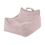 Fauteuil pouf si�ge poire pour b�b� enfants pour la chambre denfant misioo puffy square velours c�tel� ...