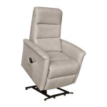 Fauteuil relax �lectrique releveur mono moteur tissu micro peau mastic - magix