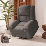 Fauteuil de relax inclinable lectrique 8 points massage + chauffage 2 points pour la taille sige avec ...