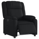 Fauteuil relax tv - dec028472 - inclinable électrique - simili cuir noir - confort optimal - poche latérale ... Fauteuil relax tv - dec028472 - inclinable électrique - simili cuir noir - confort optimal - poche latérale ...